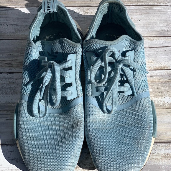 baby blue nmds women's